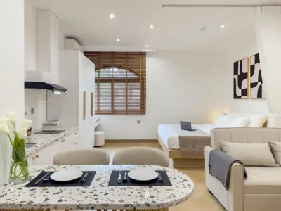 Studio with Garden View — CityHouse NEST Metro Thao Dien